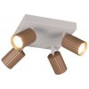 TRIO 867730465 SOKA stropné bodové svietidlo/spot D55mm 4xGU10 svetlošedá, kávová
