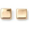 Zlaté náušnice - kocky zn. Elements Gold GE2071