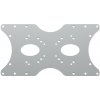 Neomounts FPMA-VESA400 / VESA Adaptér / VESA (50,75,100, 200x100) mm na (200, 120x180, 400x200) mm / Strieborný
