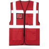 Korntex Vesta KXCMMF – Larisa, síťovaná, multifunkční, reflexní, unisex COT76CMMF00415-red Červená 5XL