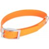 Firedog BioThane obojok Basic 25 mm 60-68 cm Glossy oranžový