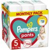 Pampers Plienkové nohavičky Pants 5 (12-17 kg) 152 ks - Mesačné balenie