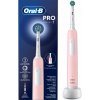 Elektrická rotačná zubná kefka Oral-B Pro 1 Pink Cross Action ružová