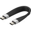 AlzaPower APW-ADTCTC02B FlexCore USB-C to USB-C 3.2 Gen 2 100W, 10 Gbps, černý