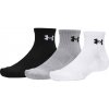 Under Armour ponožky Performance Cotton 3p Qtr White/Steel/Steel