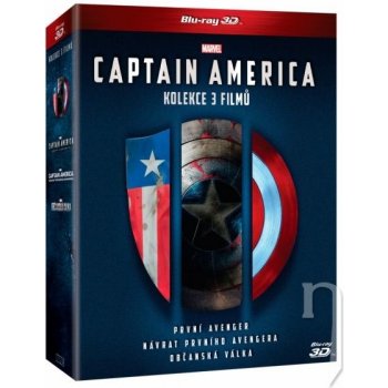 Trilogie: Captain America 1.-3. BD