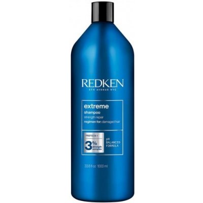 Redken Extreme Shampoo 1000 ml - Posilňujúci šampón pre oslabené a poškodené vlasy