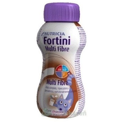 Fortini Multi fibre pre deti s čokoládovou príchuťou 200 ml