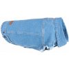 Oblečenie pre psa bunda 25 cm Denim svetlo modrá