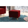 Taburet LEWI červený - DREAM VELVET 202.10