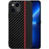 Carbon line Case kryt pre Apple iPhone 13 Mini Farba: Červená
