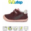 D.D.STEP kožené topánky 063 barefoot - hviezdy - raspberry Veľkosť-obuvi: 36
