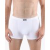 EcoBamboo Bambusové boxerky s kratšou nohavičkou 73125P - Biela L/XL