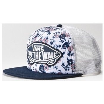 Vans Beach Girl Trucker White Ditsy Blooms