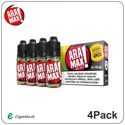 Aramax 4Pack Green Tobacco 4 x 10 ml 3 mg