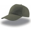 Atlantis Stfv Unisex baseballová šiltovka AT502 Olive one size