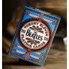 Herní karty The Beatles modré
