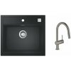 Súprava kuchynská batéria Grohe Minta 32321AL2, granitový drez Grohe K700 31651AP0, 40400AL0