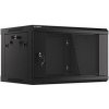 Lanberg LANBERG RACK CABINET 19” WALL-MOUNT 6U/600X450 (FLAT PACK) V2 BLACK