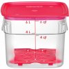 Cambro Nádoba na potraviny CamSquares Fresh Pro Cambro priehľadná 5,7 l 229 x 229 x 180 mm