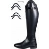 HKM Čižmy jazdecké Trinity Competition HKM, užšie lýtko/vysoké, pre dospelých, čierne Veľkosť: 36