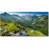 Foto obraz akrylové sklo Úsvit v Tatrách 100x50 cm