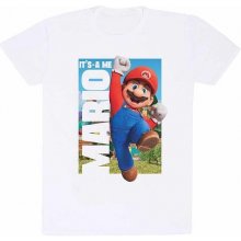 Heroes Inc tričko Super Mario Bros It’s A Me Mario bílé