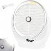VERK GROUP Bezdrôtový stojaci stolový ventilátor dobíjateľné led svetlo