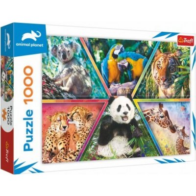 Trefl Puzzle Animal Planet: Kráľovstvo zvierat/1000 dielikov