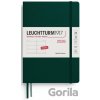 Leuchtturm 1917 Týždenný plánovač v tvrdej väzbe 2026 EN A5 lesná zelená