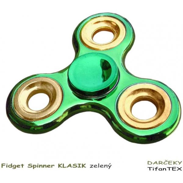 Fidget Spinner shop Klasik zelený od 0,95 € - Heureka.sk