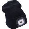 Extol Light Čiapka s čelovým svetlom čierna 4319943199
