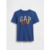GAP Detské tričko s logom Tmavomodrá S