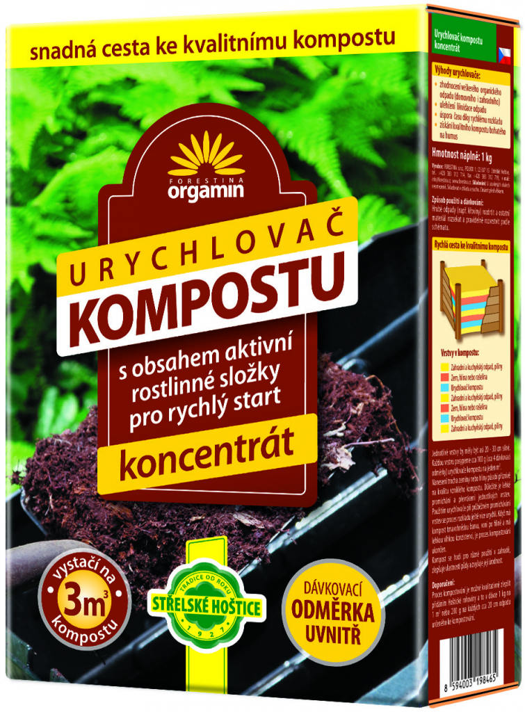 Forestina Orgamin urýchľovač kompostu 1 kg