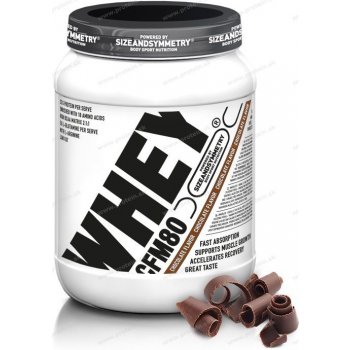 SizeAndSymmetry Whey Protein 80 CFM WPC 2250 g