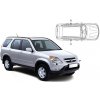 Slnečné clony na okná - HONDA CR-V (2002-2006) - Len na bočné stahovacie sklá