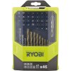 Ryobi RAK46MIX súprava vrtákov a skrutkovacích bitov – 46 ks