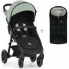 PETITE&MARS Kočík športový Street2 RWS Black Iron Green + PETITE&MARS fusak Jibot ZADARMO 2025