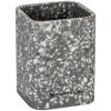 Sivý téglik na zubné kefky z polyresínu Tom Tailor T-Terrazzo – Wenko