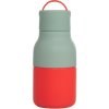 Nerezová fľaša Lund London Skittle Active Bottle - Coral & Mint 250ml