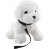 Plyšový pes maltézák 22 cm - plyšové hračky