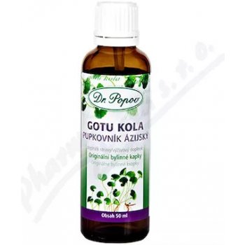 Dr.Popov Kapky bylinné Gotu kola 50 ml