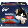 Felix Fantastic kapsičky pre mačky kura, hovädzie, králik, jahňacie v želé 12x 85 g