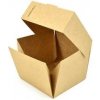 Box na hamburger, eko, kraft, 120 x 118 x 105 mm [25 ks]
