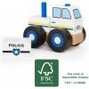Small Foot Skladacie policajné auto