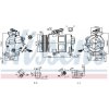 Kompresor klimatizácie NISSENS 890249