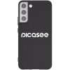 Picasee silikónový čierny obal pre Samsung Galaxy S22+ 5G - Picasee - new logo - white