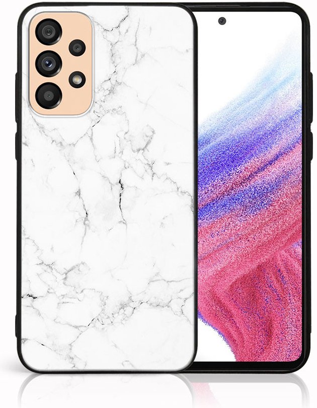 Púzdro PROTEMIO 47903 MY ART Ochranný obal Samsung Galaxy A53 5G -WHITE MARBLE (144)