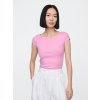GAP Tričko s krátkym rukávom Ružová L Ružová Ružová
