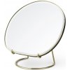 ferm LIVING Pond stolové zrkadlo mosadzné 21x20x16 cm - 110208501